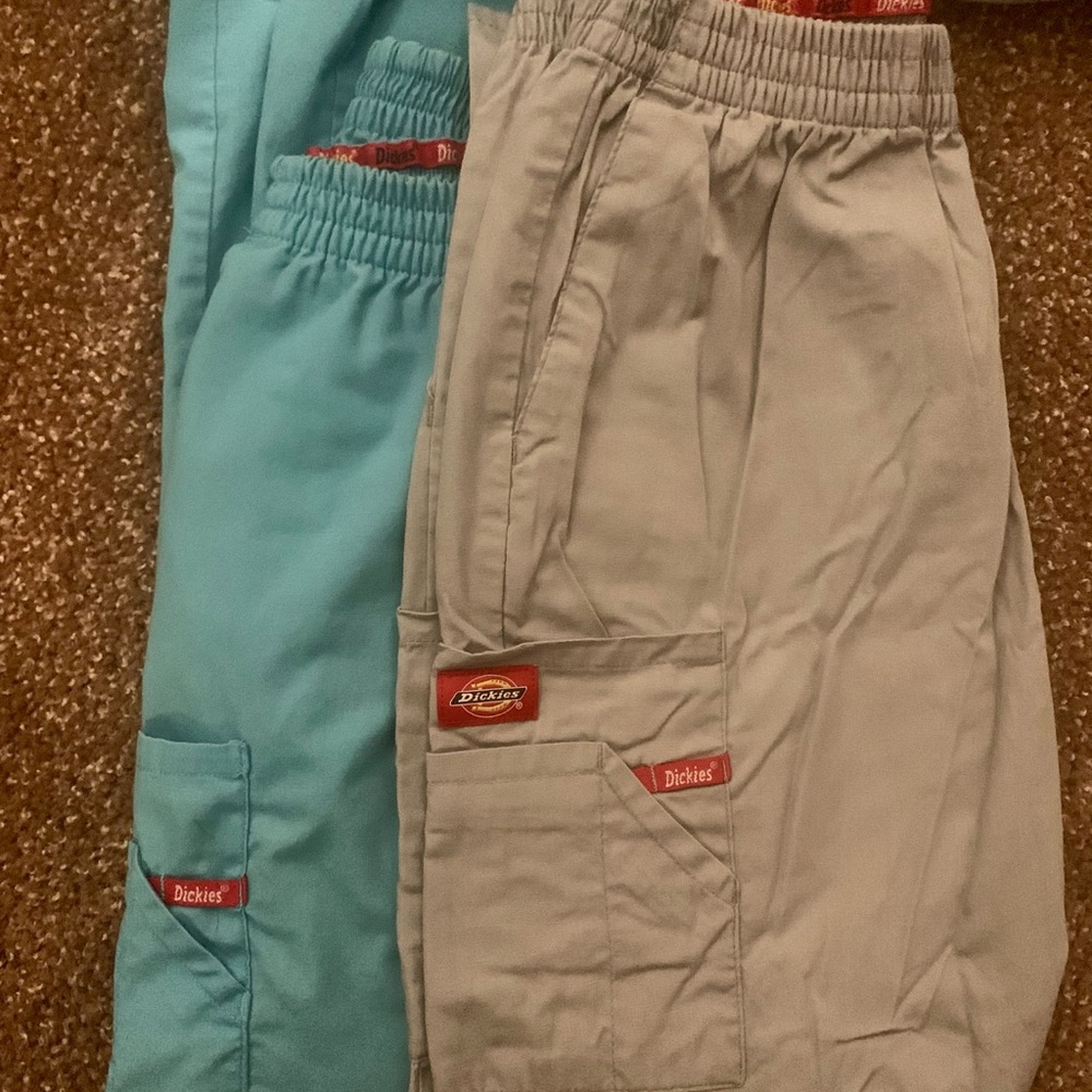 Dickies M Cargo Scrub Bottoms